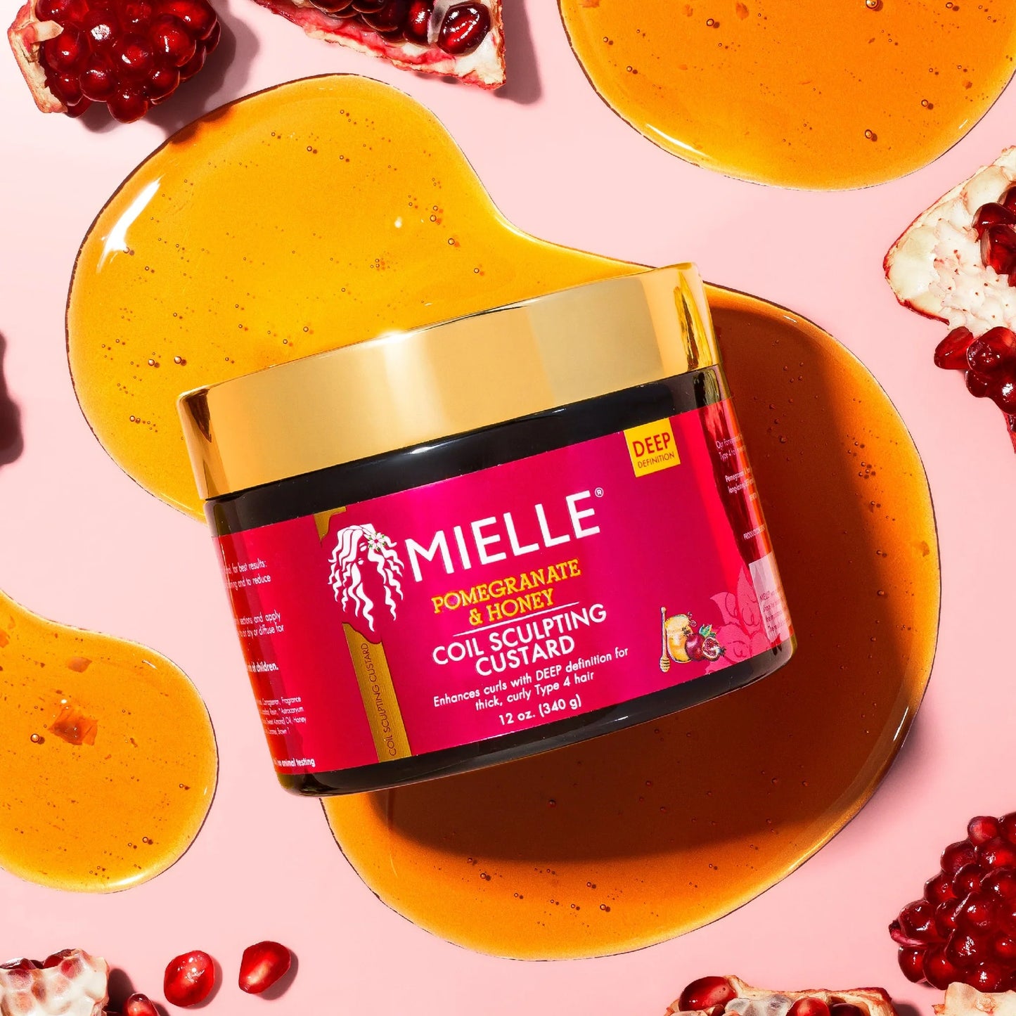 Mielle Pomegranate & Honey Coil Sculpting Custard