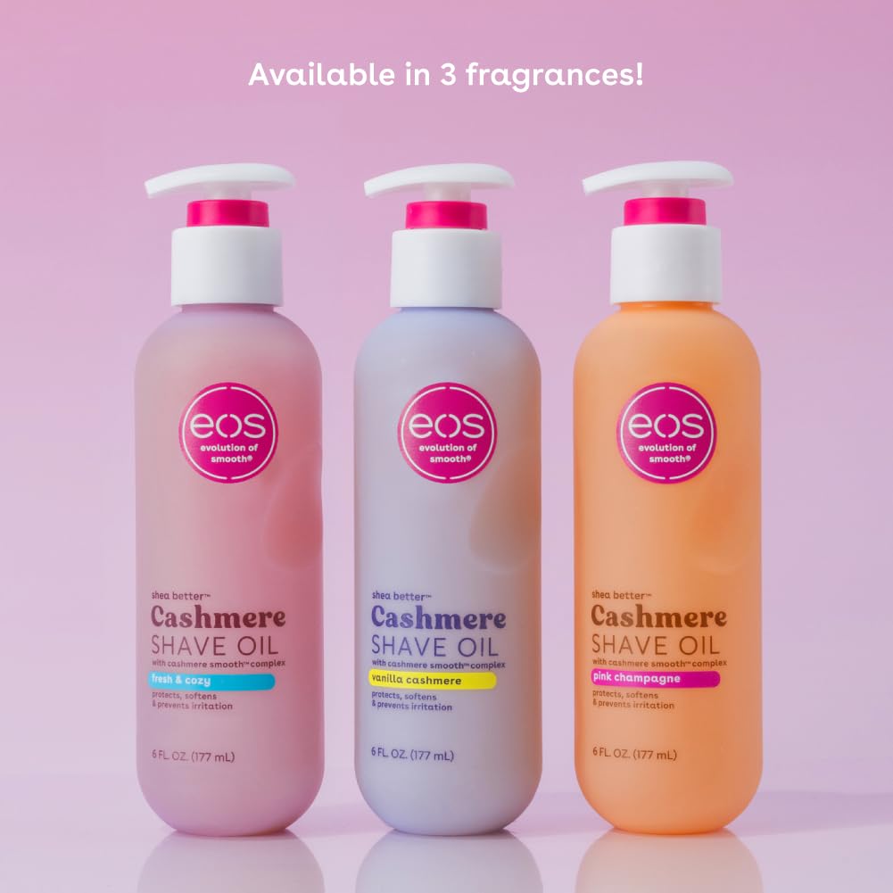 eos Cashmere Shave Oil Pink Champagne