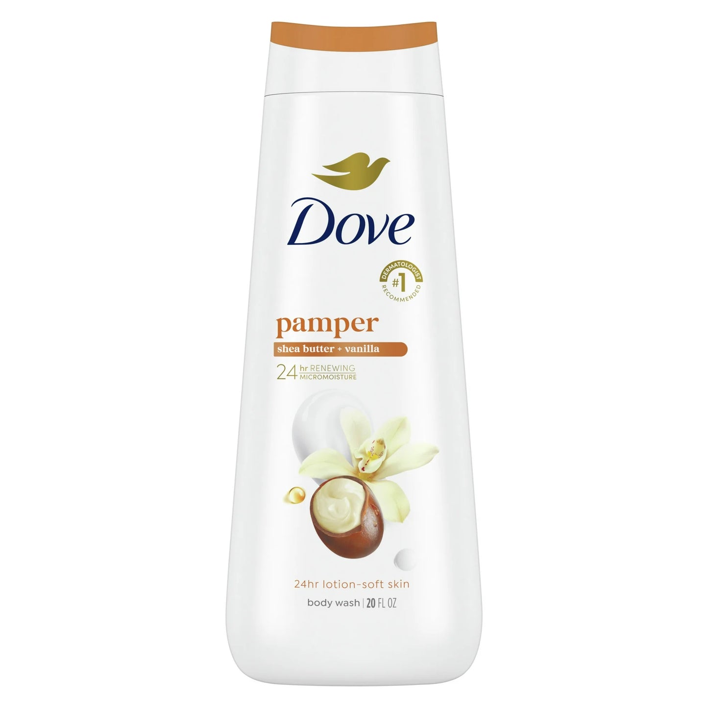 Dove Body Wash Moisturizing Pamper Shea Butter & Vanilla Moisturizing