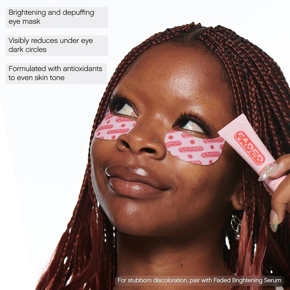 Topicals Faded Brightening Under Eye Masks