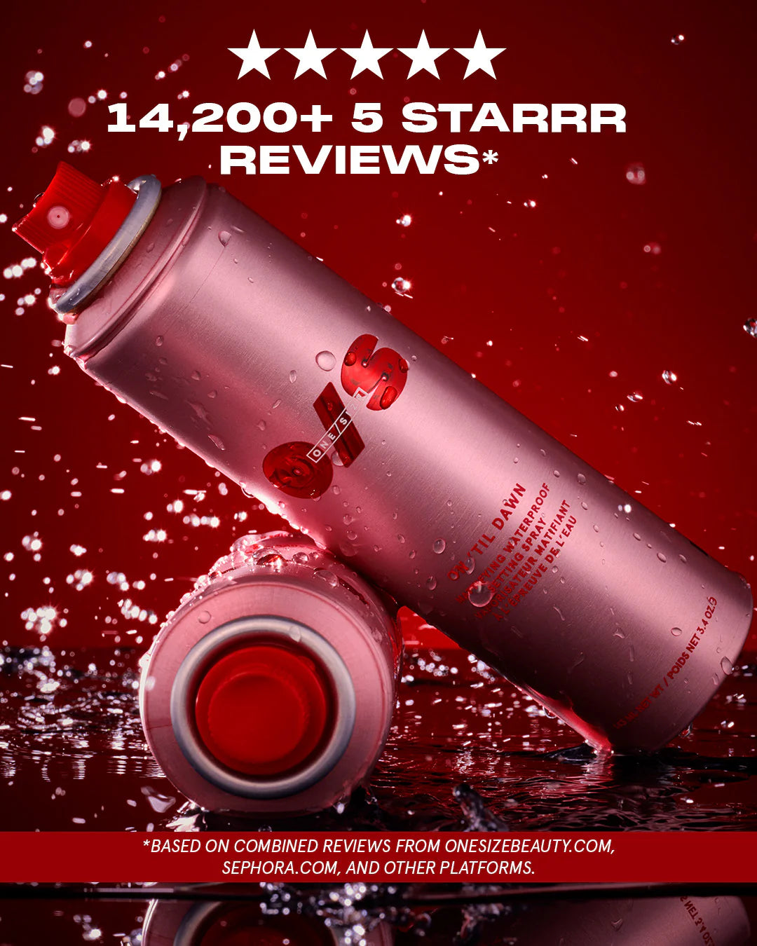 On ‘Til Dawn Mattifying Waterproof Setting Spray Full-Sized