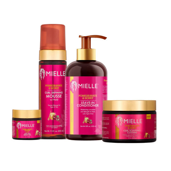 Mielle Pomegranate & Honey Type 4 styling bundle