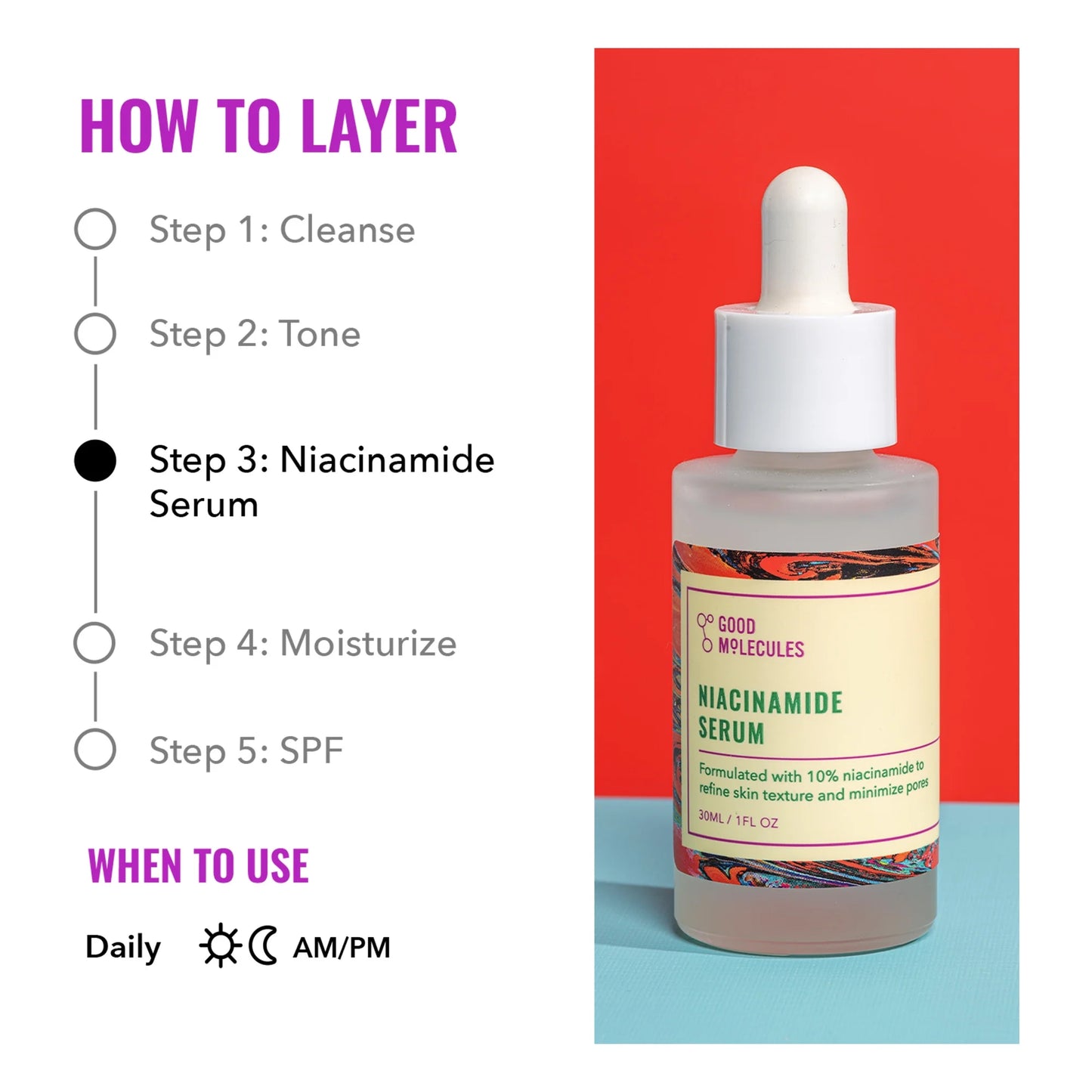 Good Molecules Niacinamide Face Serum