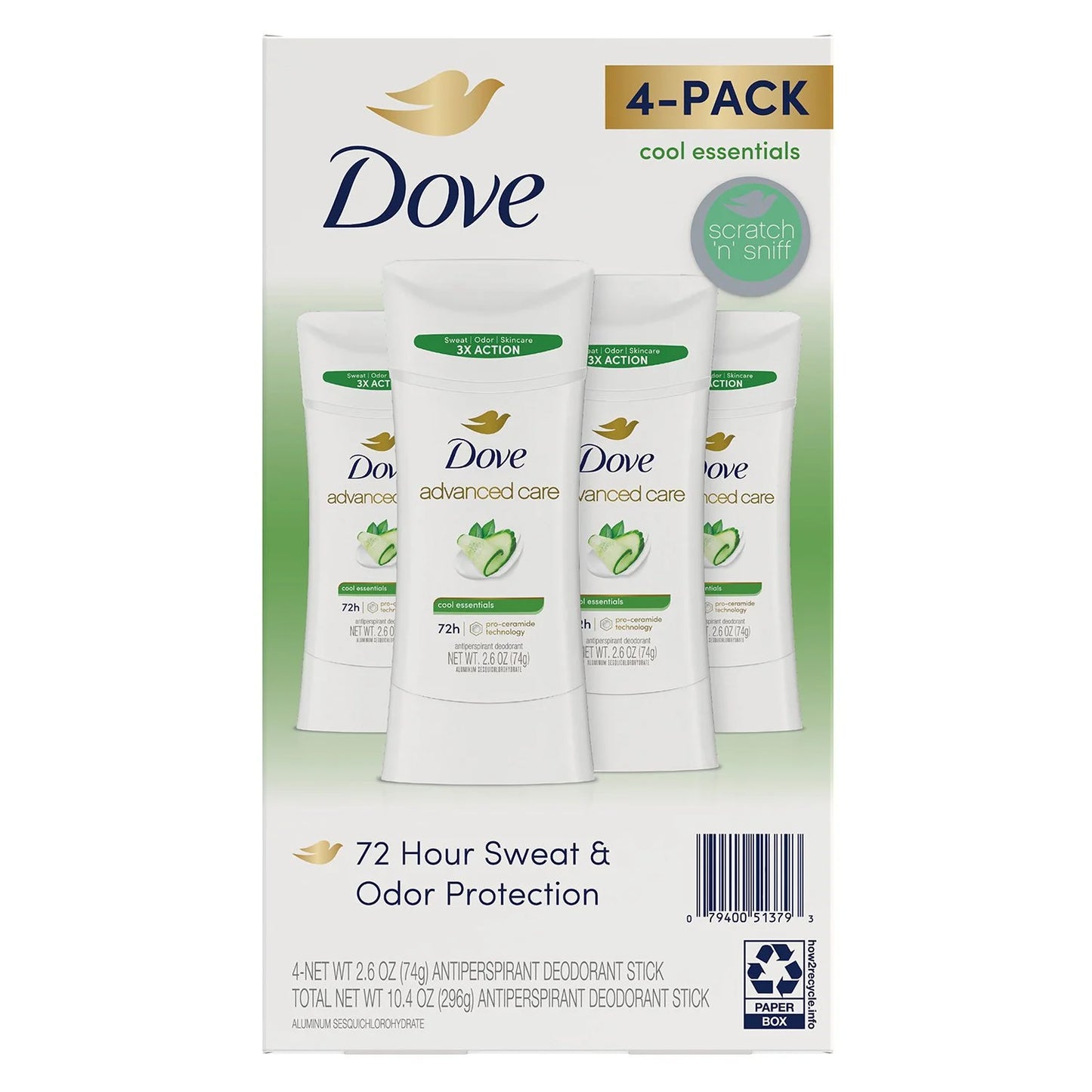 Dove Advanced Care Antiperspirant Deodorant