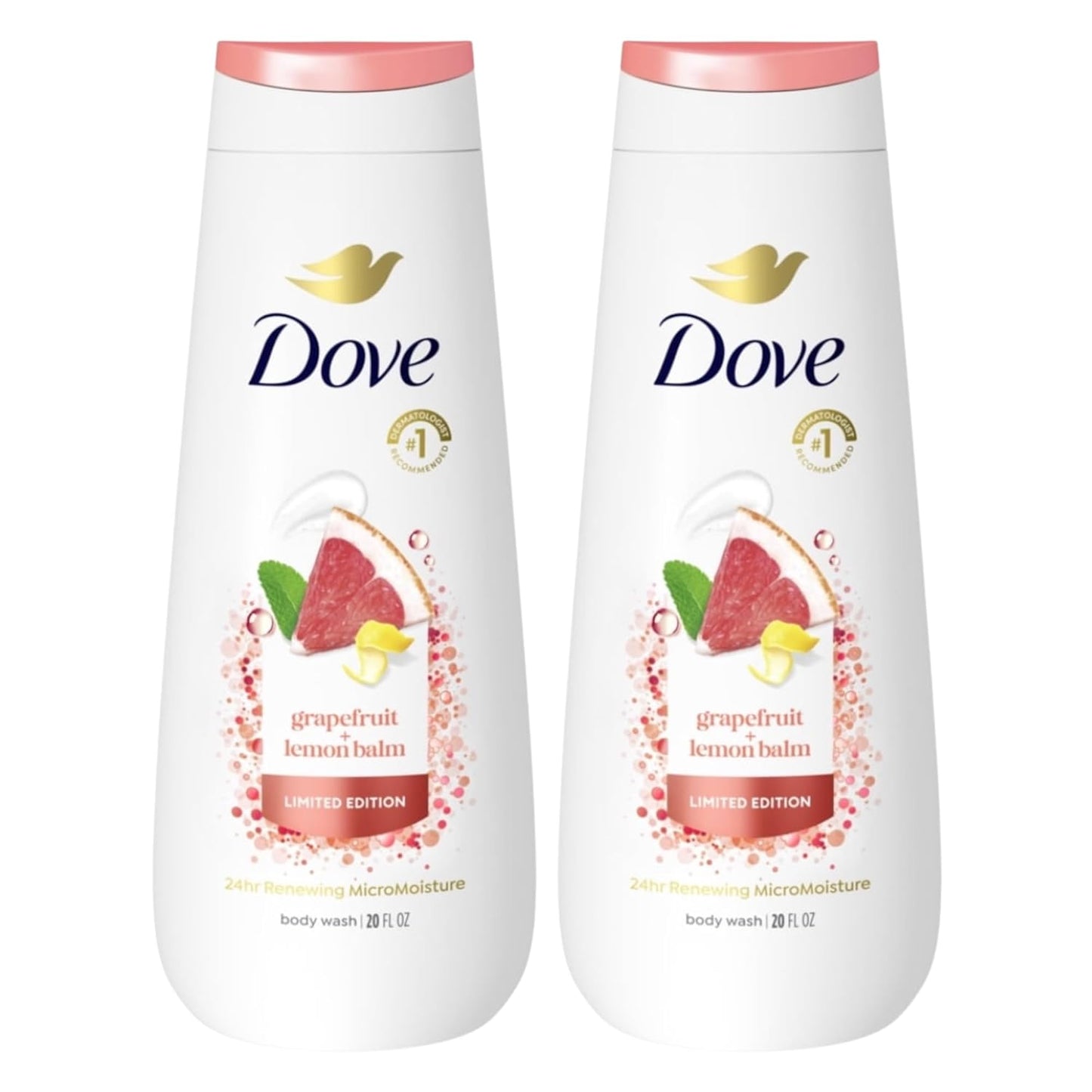Dove Limited Edition Body Wash | Summer Scents (Grapefruit + Lemon Balm)