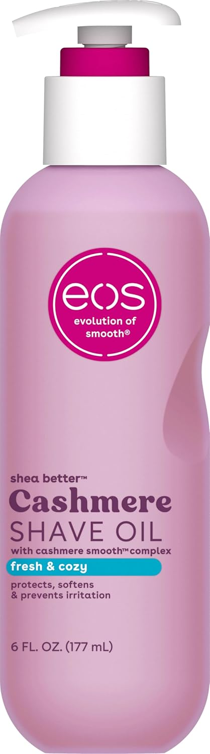 eos Cashmere Shave Oil, Fresh & Cozy