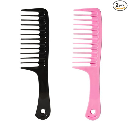 2PCS Wide Tooth Comb