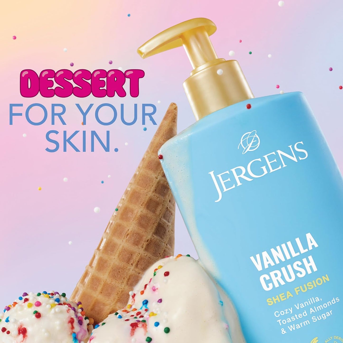 Jergens Shea Fusion Vanilla Crush Body Lotion