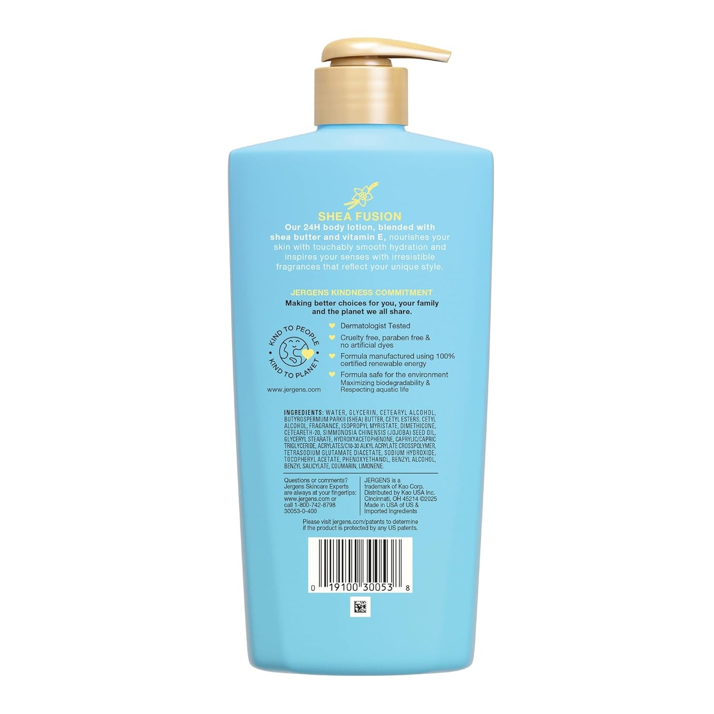 Jergens Shea Fusion Vanilla Crush Body Lotion