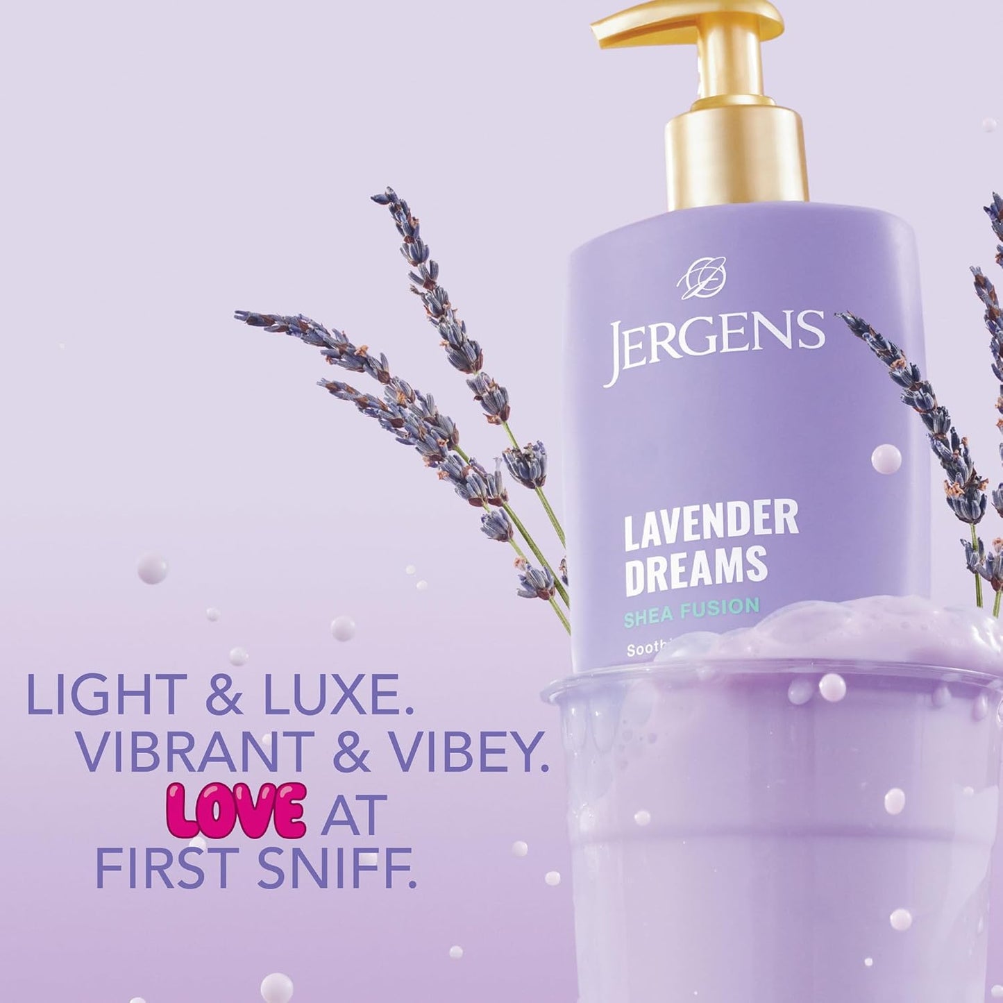 Jergens Shea Fusion Lavender Dreams Body Lotion