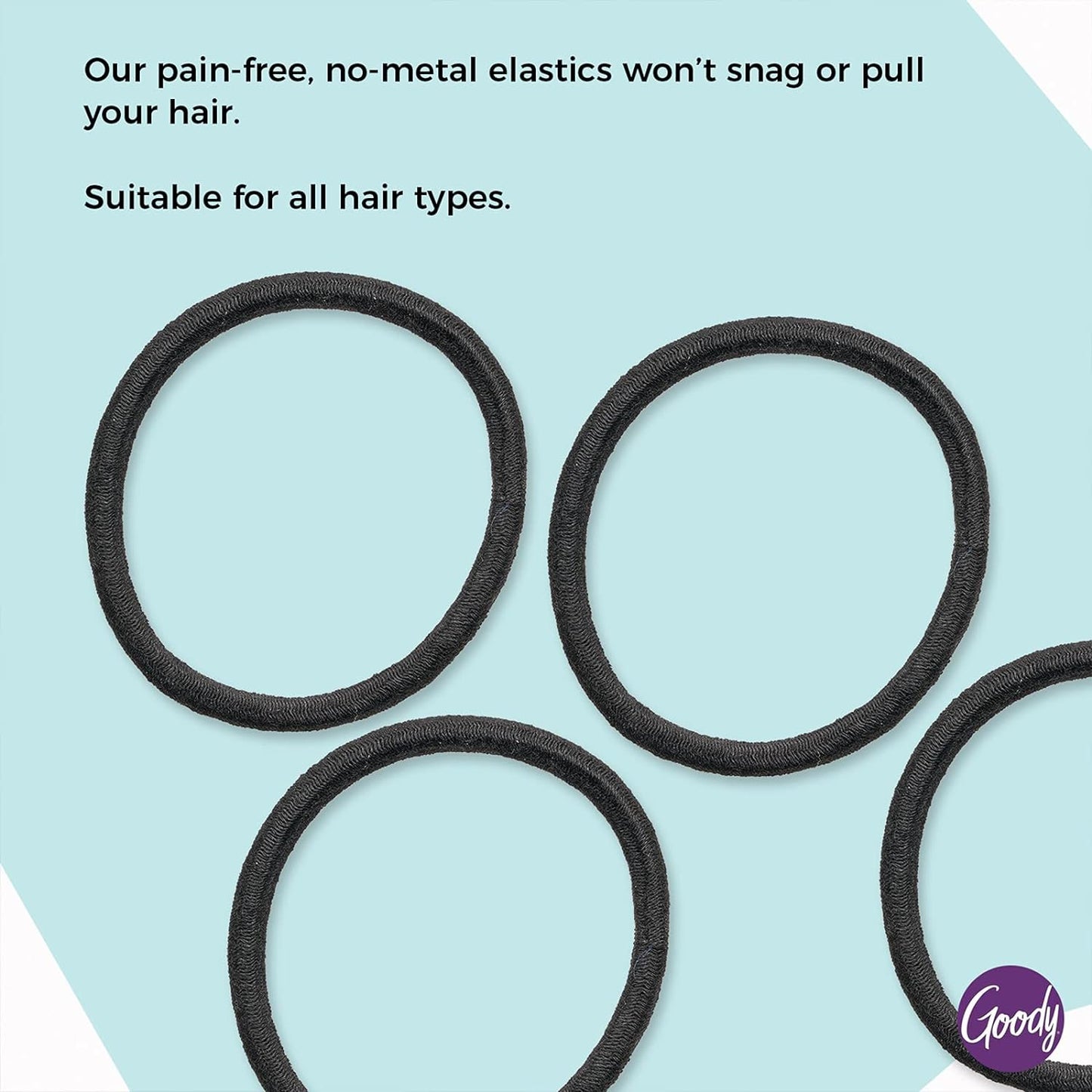 Goody Ouchless Hair Elastics  30 ct