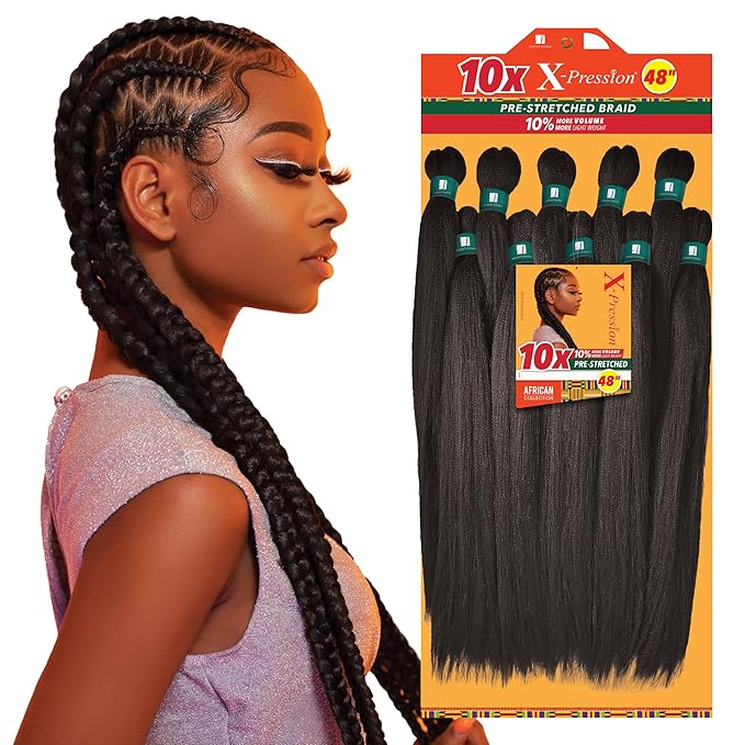 Sensationnel X-pression prestretched braiding hair - 10x braid