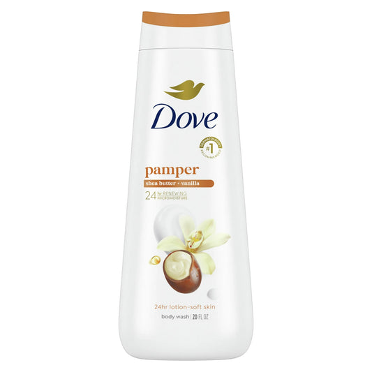 Dove Body Wash  Moisturizing Pamper Shea Butter & Vanilla Moisturizing
