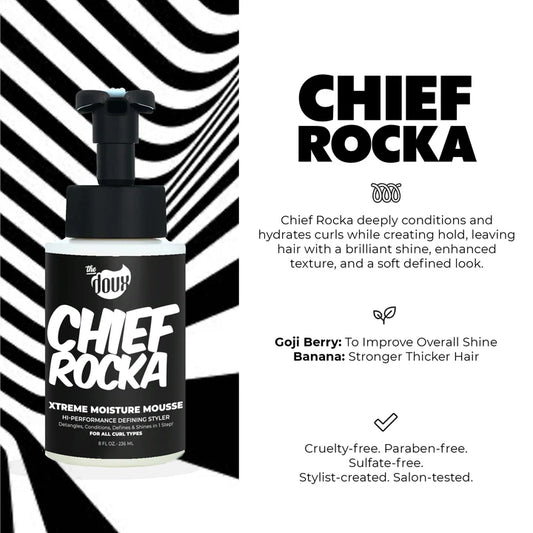 The Doux Cheif Rocka Xtreme holding setting foam